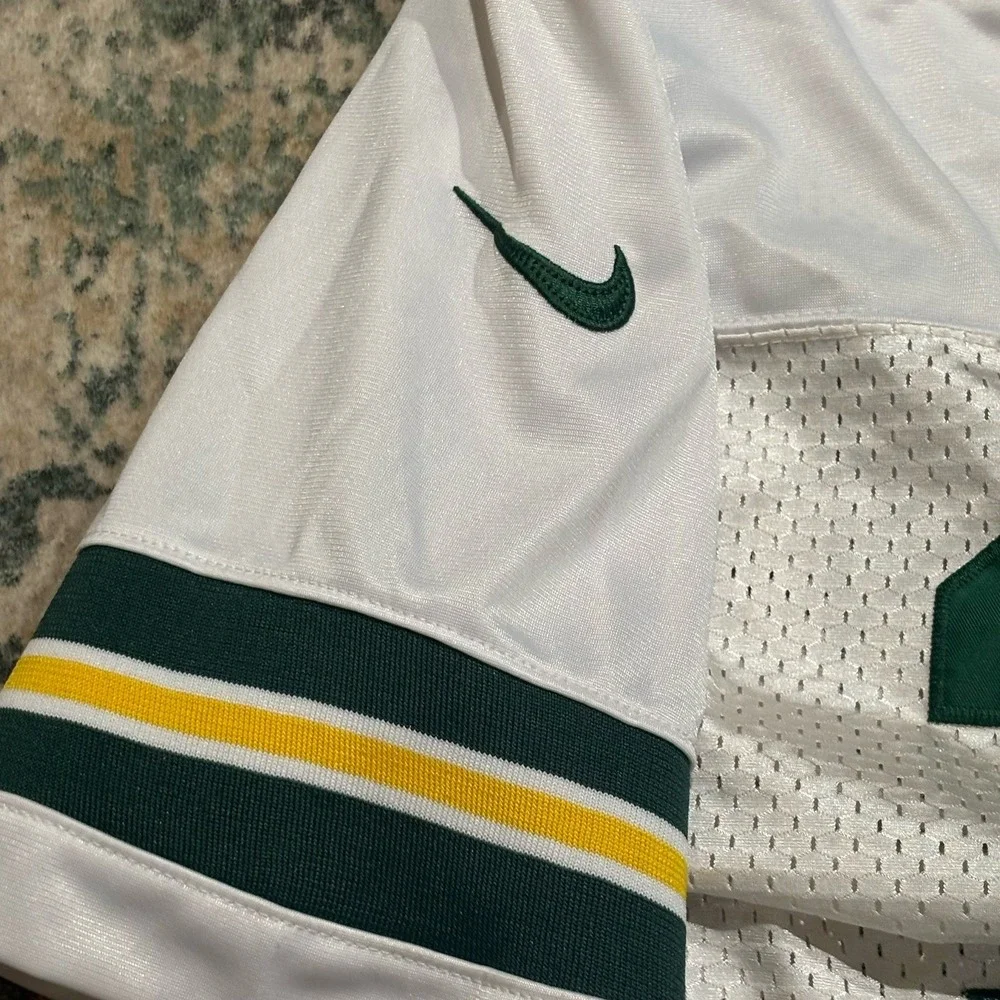 Nike Elite Authentic Aaron Rodgers Green Bay Packers Jersey 44 Stitched